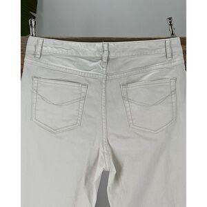 J Jill Authentic Fit Size 12 White Jeans Pre Loved
